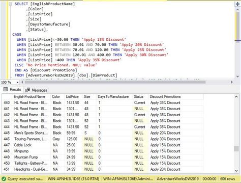 sql case when then multiple.